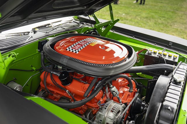 1970 Plymouth AAR Cuda engine