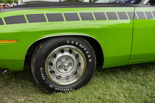 1970 Plymouth AAR Cuda wheel tire