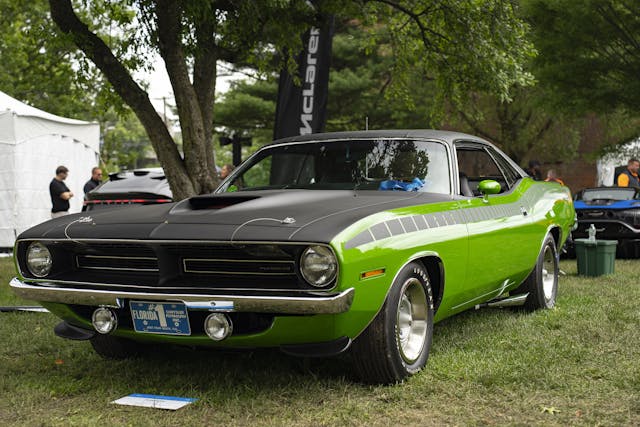 1970 Plymouth AAR Cuda front three quarter