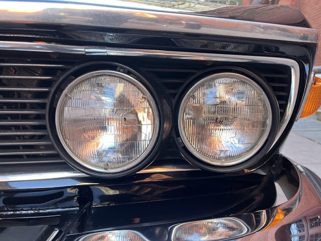 1973 BMW 3.0CS headlights
