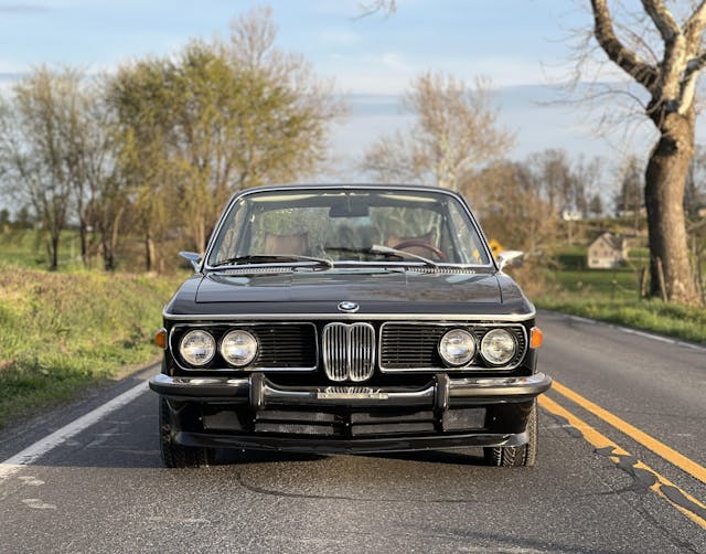 1973 BMW 3.0CS head on