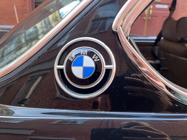 1973 BMW 3.0CS Hofmeister kink roundel
