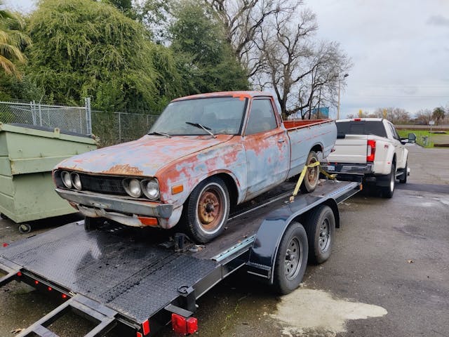1975 Datsun 620 trailer