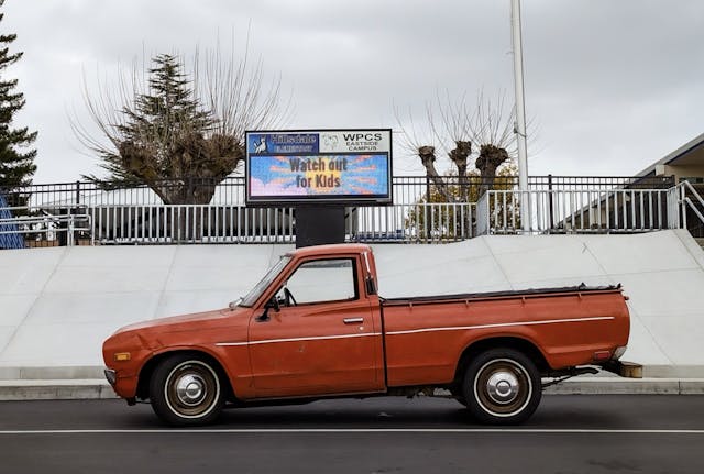 1975 Datsun 620 profile