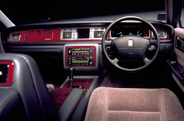 1998 Toyota Century wool interior