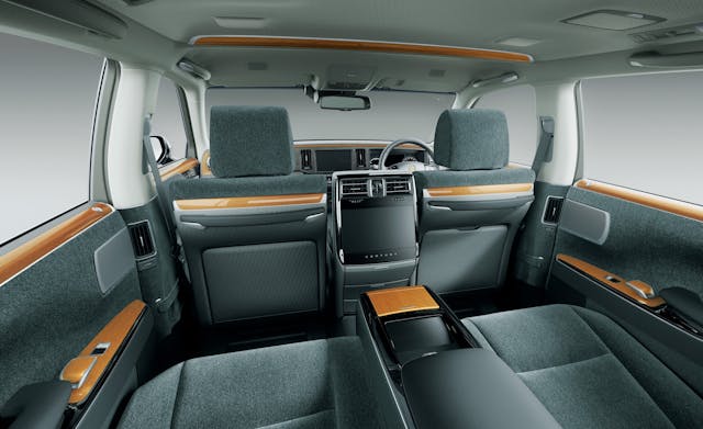 2018 Toyota Century wool interior