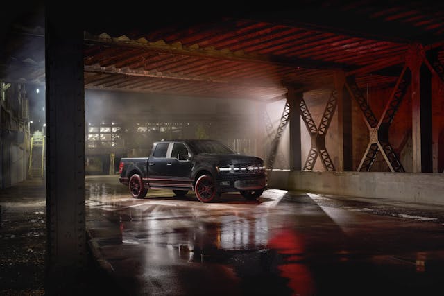 2025 Ford F-150 Lobo exterior front three quarter left offset