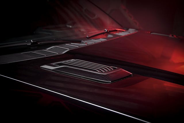 2025 Ford F-150 Lobo exterior hood cowl detail