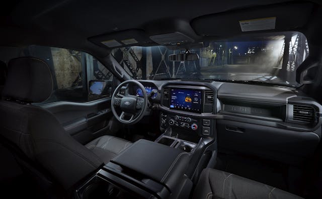 2025 Ford F-150 Lobo interior front cabin area