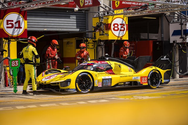 Ferrari 499P at the 2025 24 Hours of Le Mans