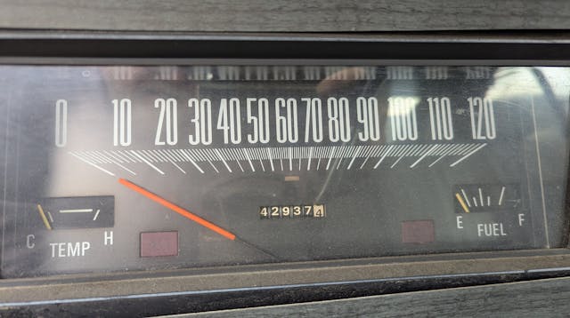 1969 AMC Rebel SST Hardtop Coupe speedometer