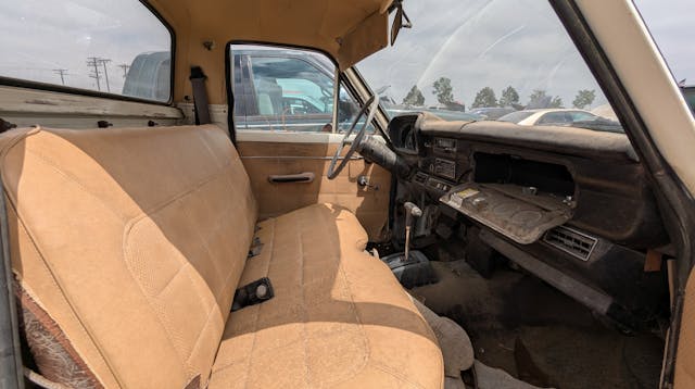 1976 Ford Courier interior