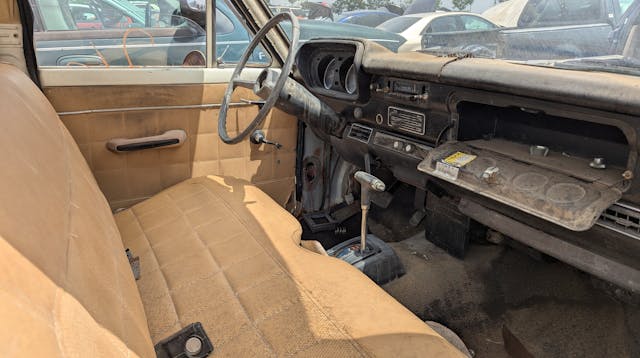 1976 Ford Courier interior