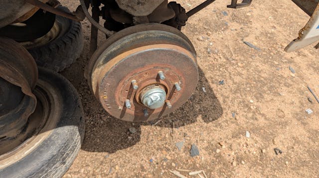 1976 Ford Courier brake