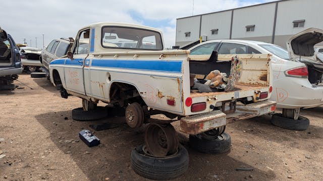 1976 Ford Courier rear three quarter