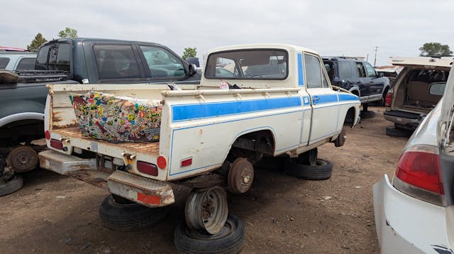 1976 Ford Courier rear three quarter