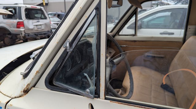 1976 Ford Courier window
