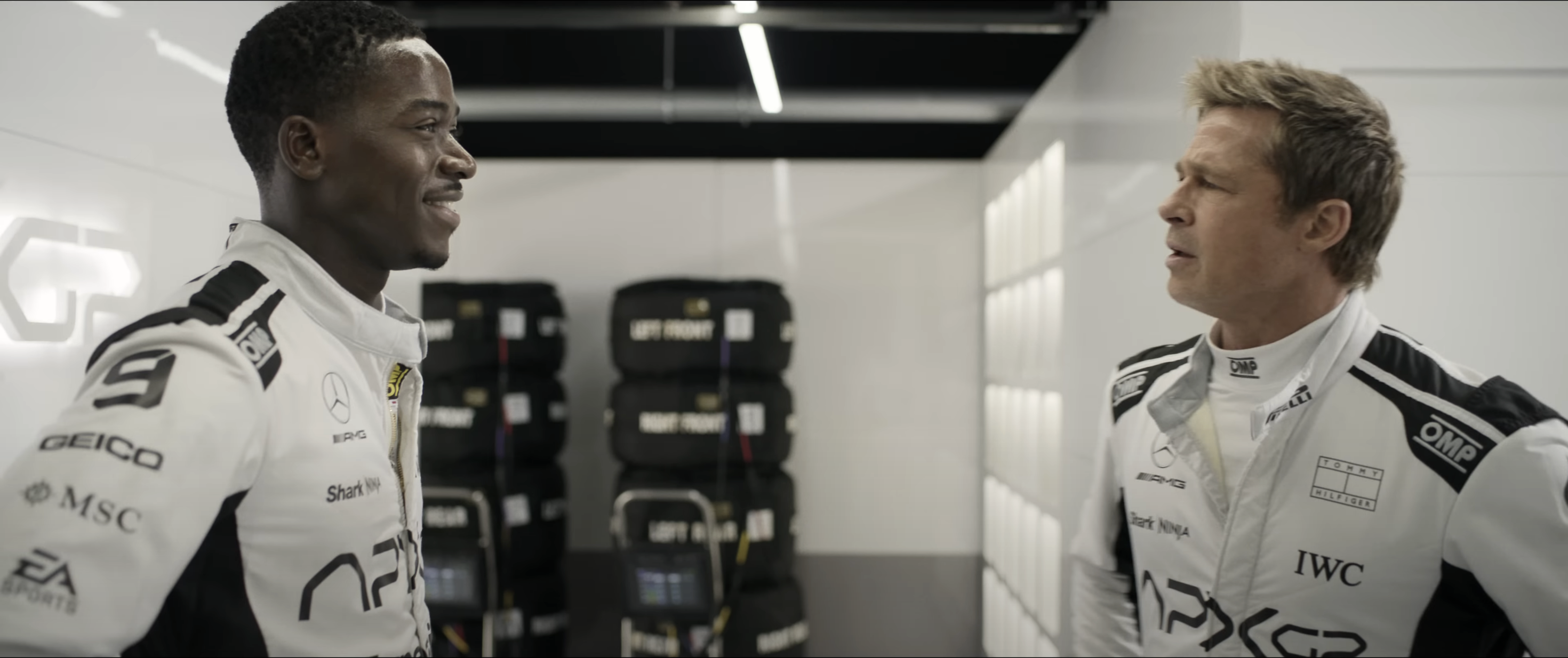 F1 movie still brad pitt