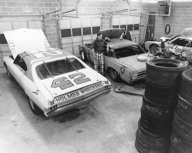Grant Adcox in his shop