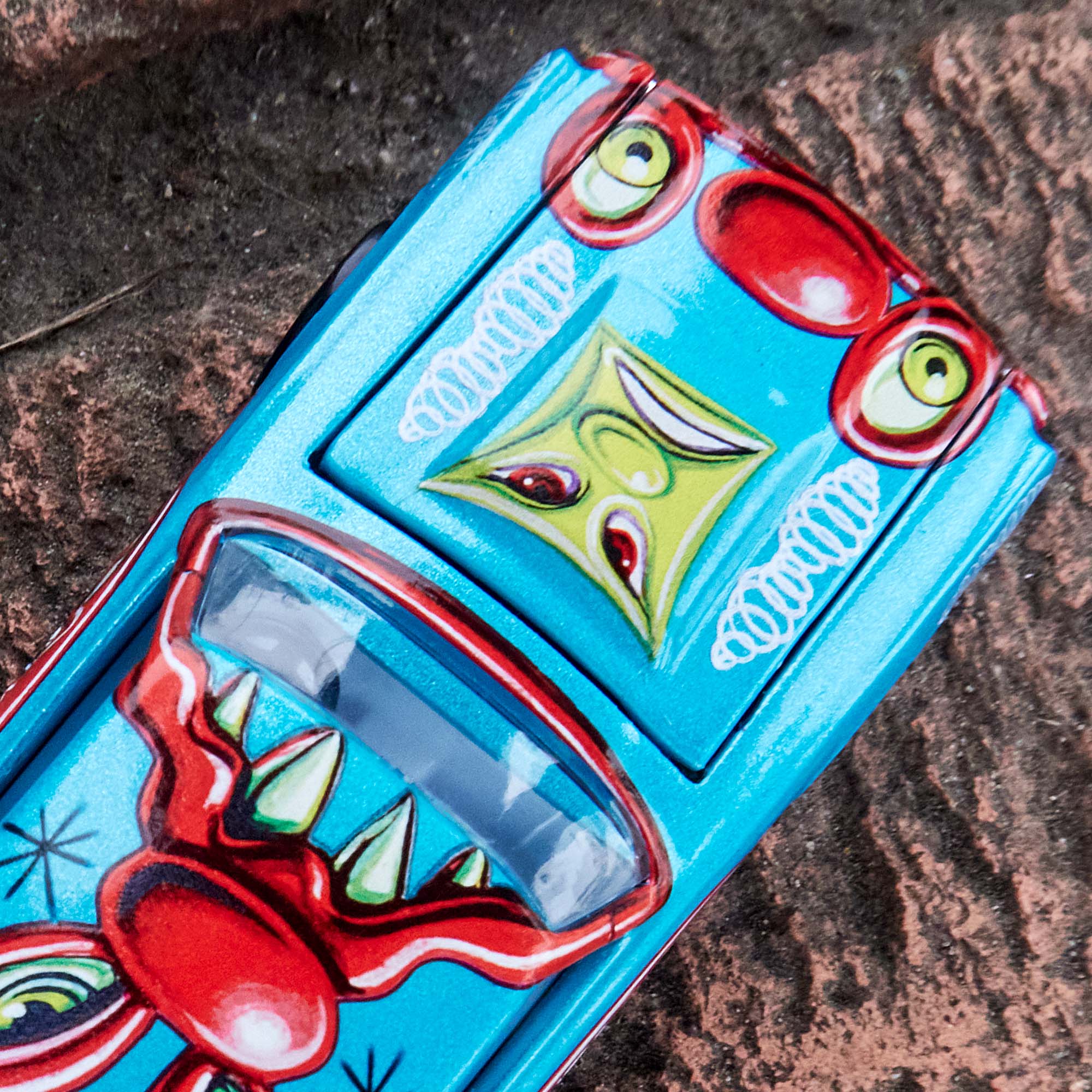 Hot Wheels Teams with Artist Kenny Scharf for Wild Thunderbird
