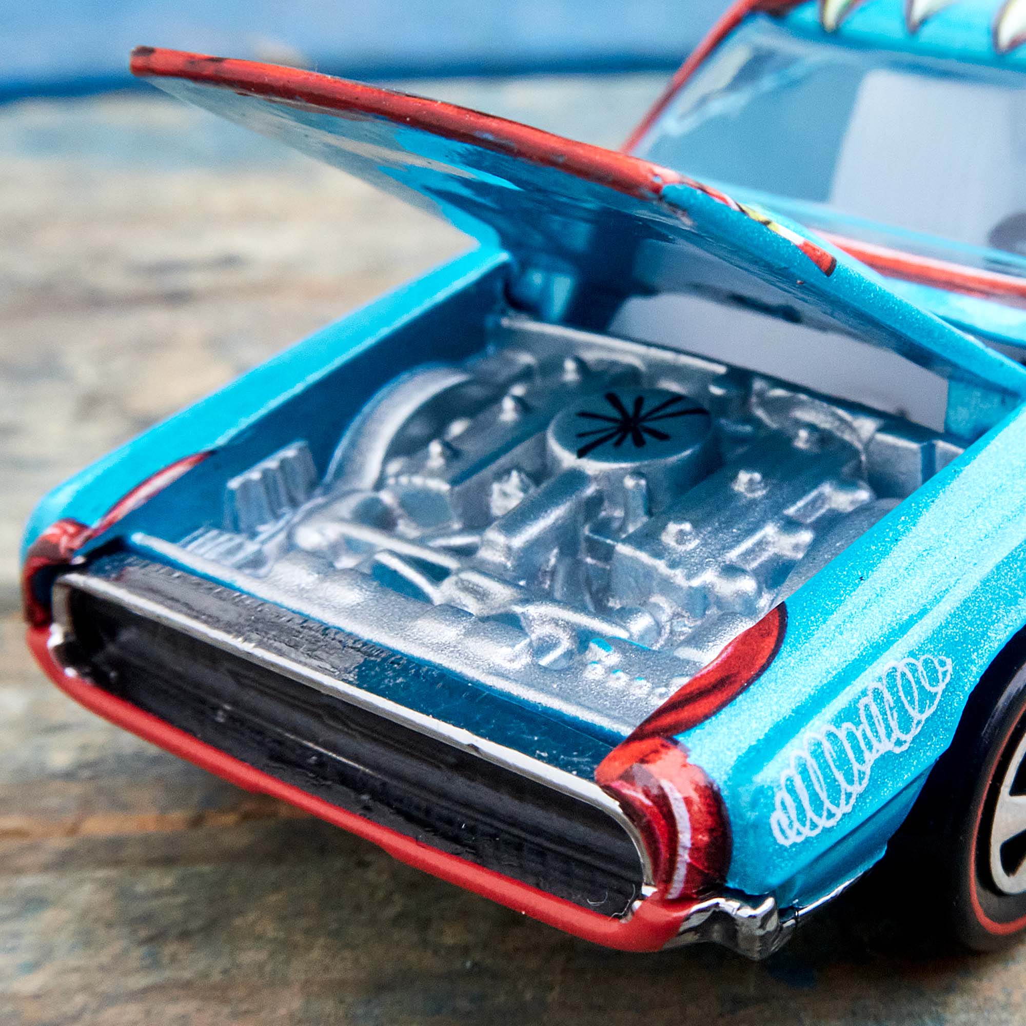 Hot Wheels Teams with Artist Kenny Scharf for Wild Thunderbird