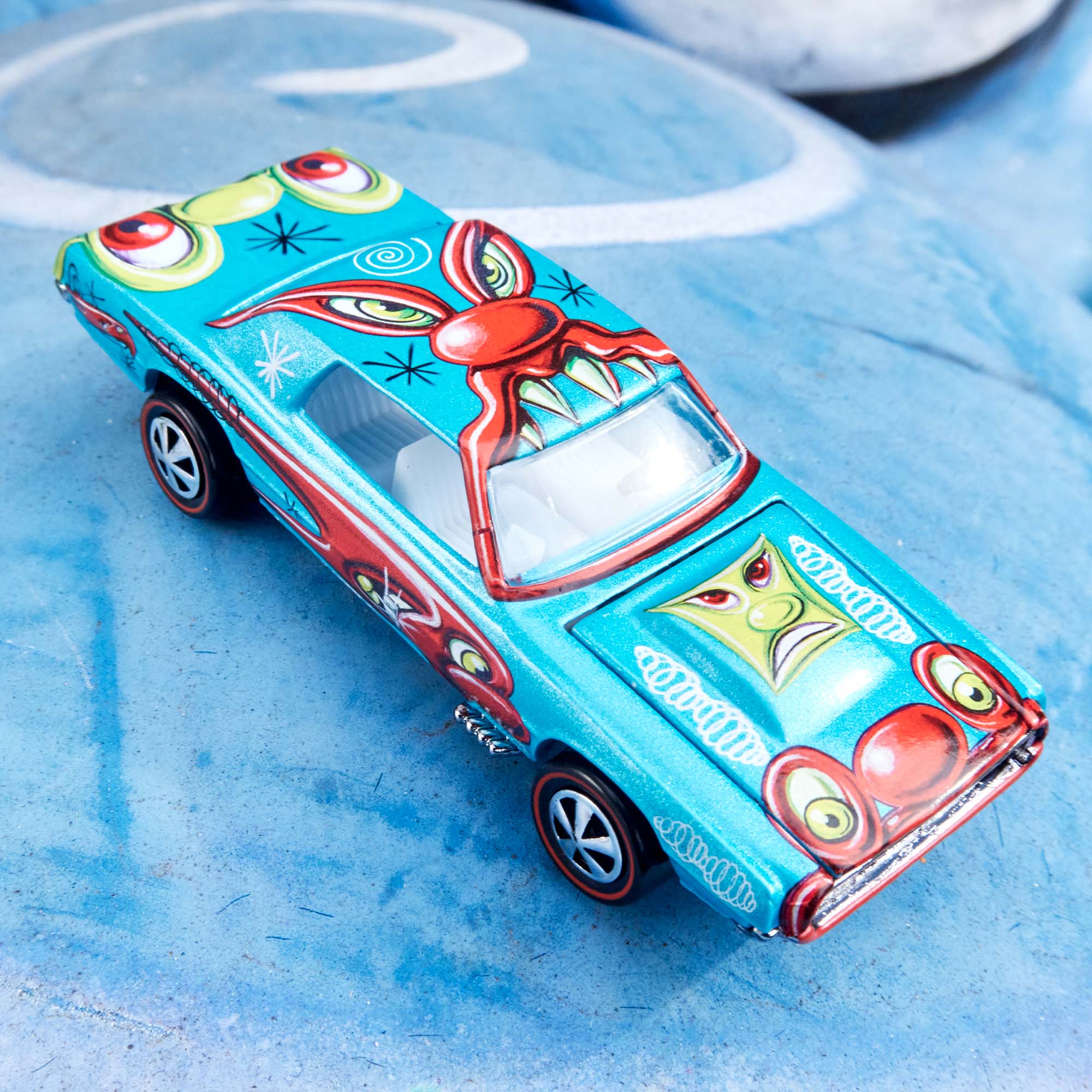 Hot Wheels Teams with Artist Kenny Scharf for Wild Thunderbird