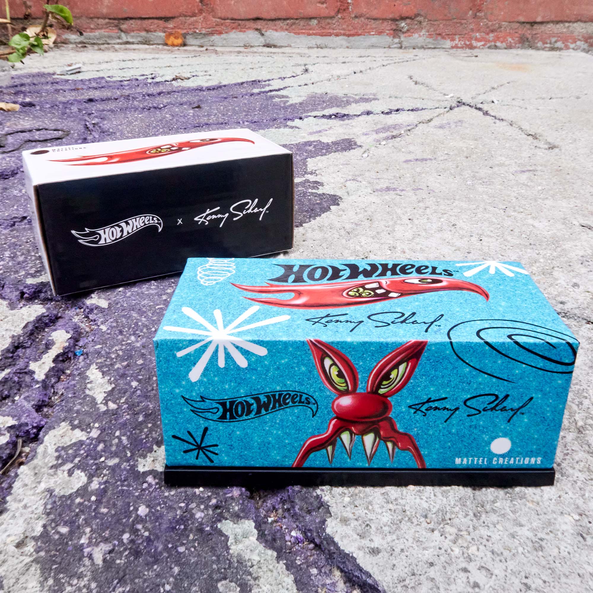 Hot Wheels Teams with Artist Kenny Scharf for Wild Thunderbird
