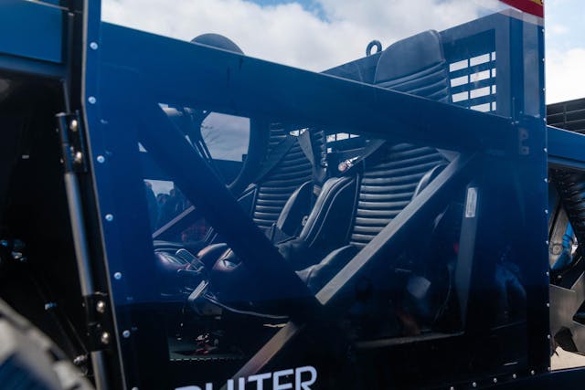 Reboot Buggy Hot Wheels Legends Detroit winner interior seats through glass