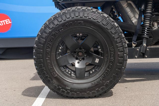 Reboot Buggy Hot Wheels Legends Detroit winner exterior wheel and tire detail