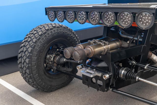 Reboot Buggy Hot Wheels Legends Detroit winner exterior exhaust detail