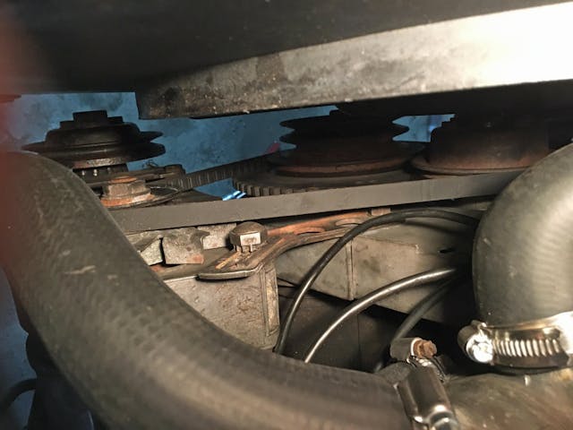 vintage bmw belt pulleys