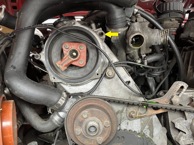 vintage bmw engine bay maintenance