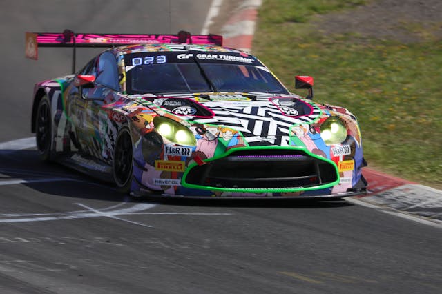 Nürburgring 2025 24 hours Aston Martin paint