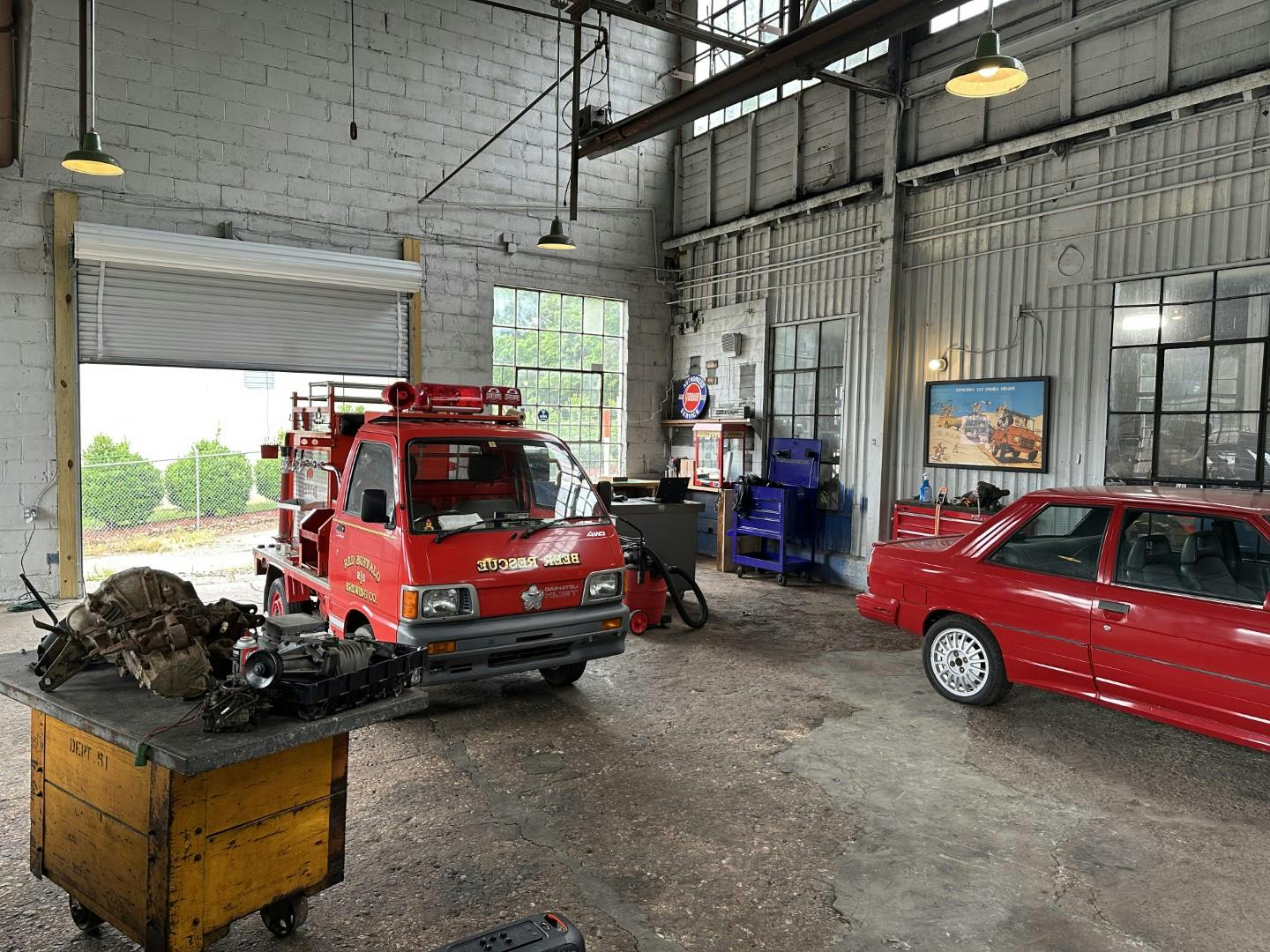 firetruck kei car