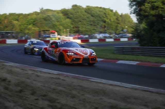 Nürburgring 2025 24 hours Toyota Supra