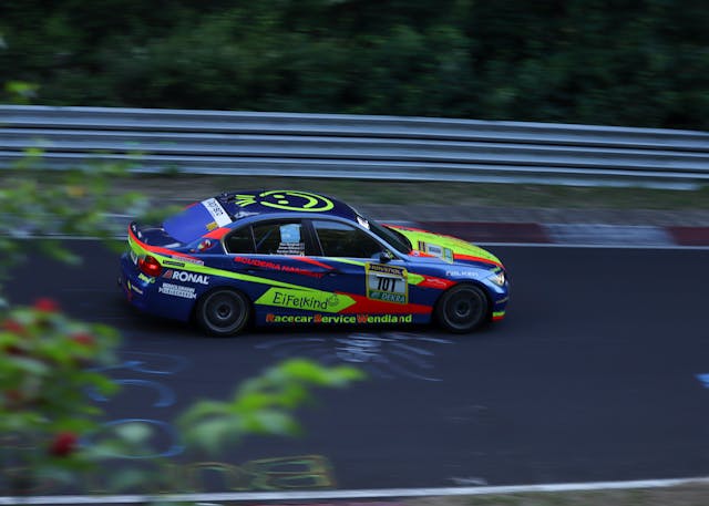 Nürburgring 2025 24 hours E90 BMW bushes