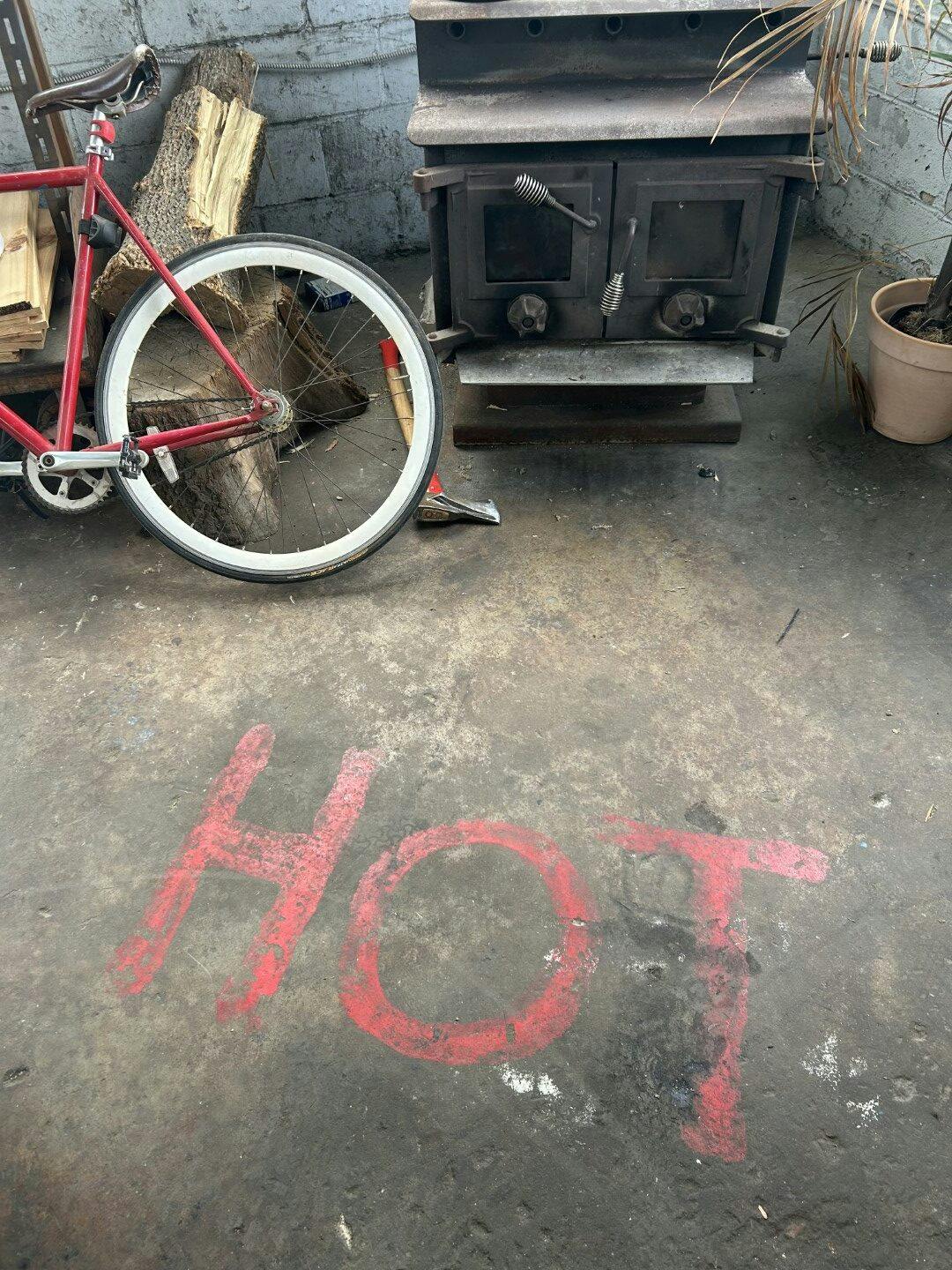 foundry stove hot