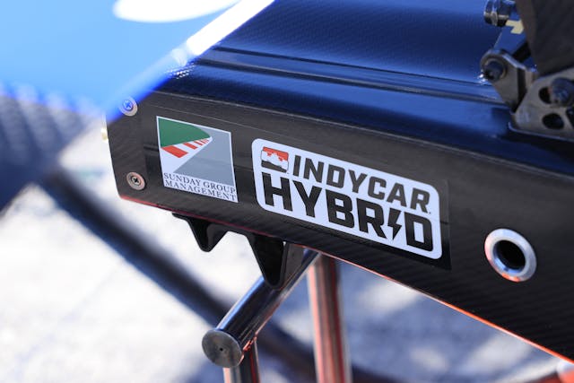 INDYCAR Open Testing hybrid powertrain