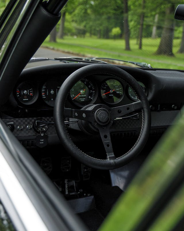 Porsche Kamm 912c interior dash vertical