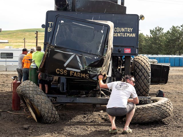 Lind Combine Derby broken axle