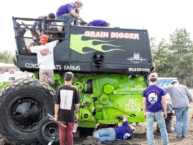 Lind Combine Derby repairs