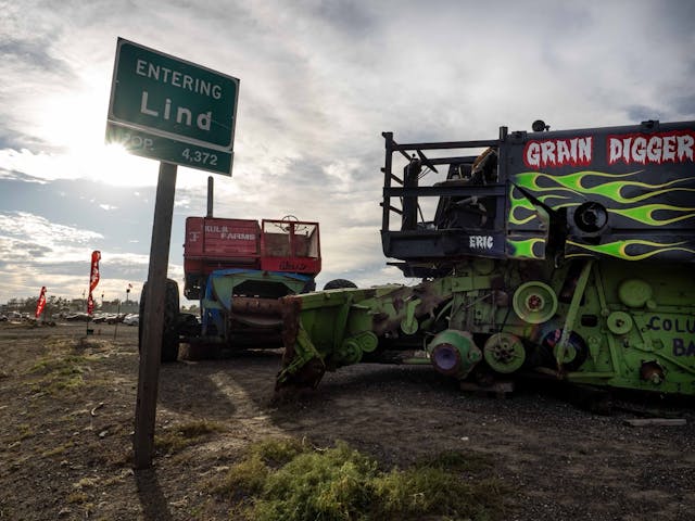 Lind Combine Derby town limits