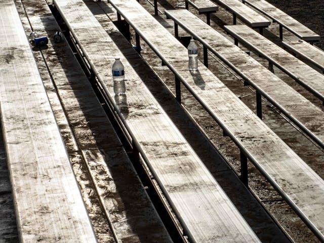 Lind Combine Derby bleachers