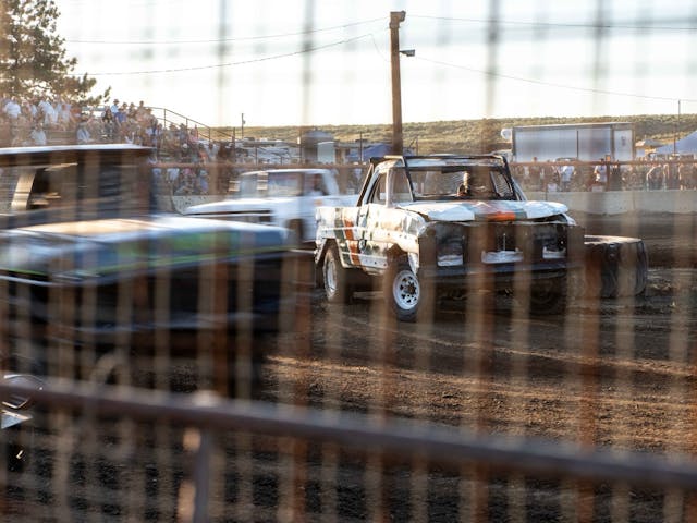 Lind Combine Derby trucks racing