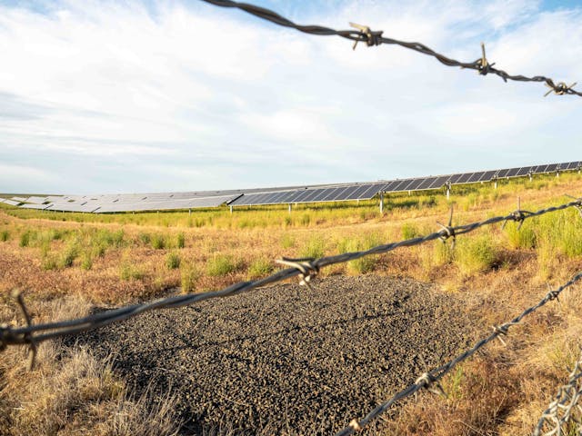 Lind Combine Derby solar field