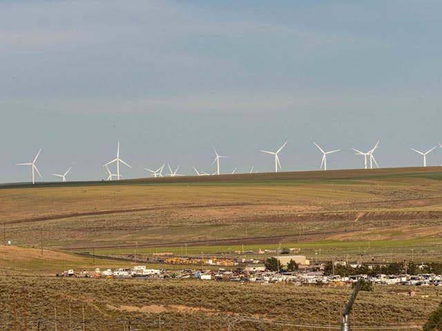 Lind Combine Derby wind farm