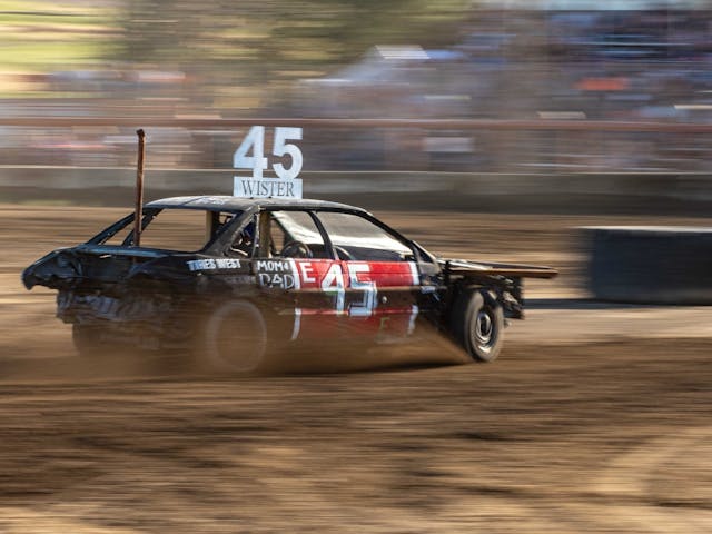 Lind Combine Derby Ty Wister racing