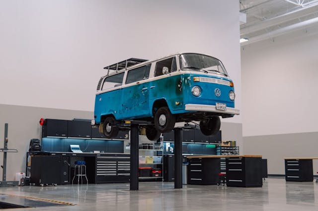 Volkswagen Bus that survived LA's wildfires