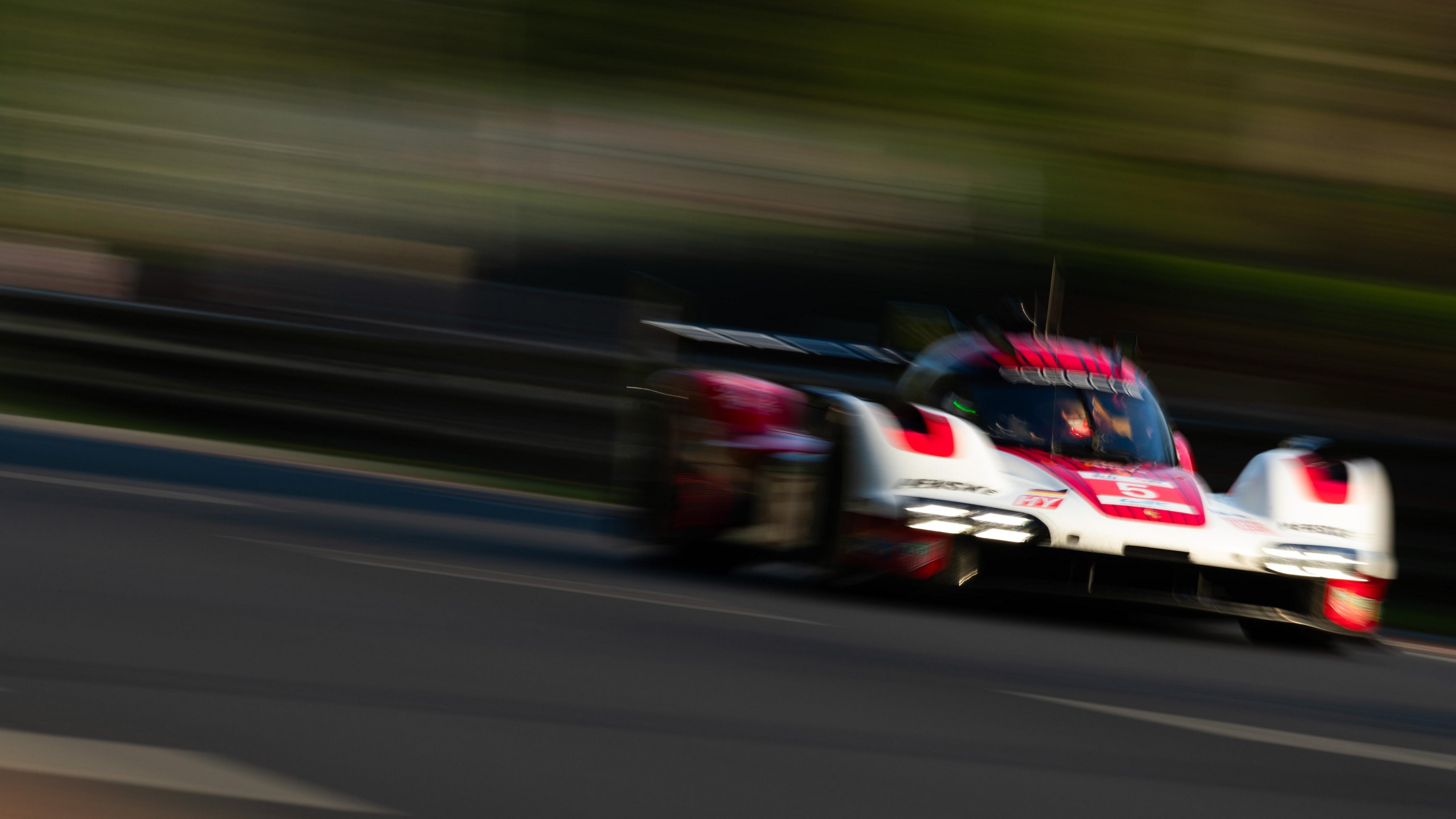 Porsche Le Mans 2025 Practice Sessions dynamic