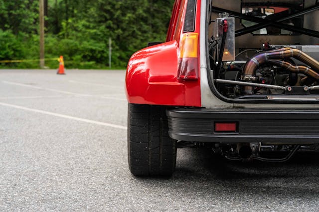 R5T Tribute rear corner